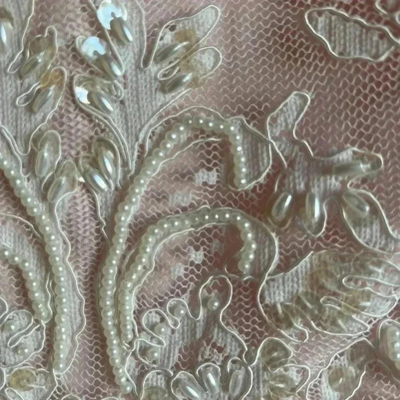 GIRLS BEATIFUL TULLE AND BEAD DRESS SIZE 8-9 NWT - Picture 2 of 9